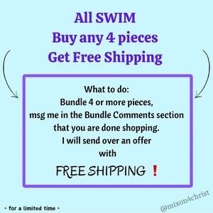 Promotional Offer for Swimwear